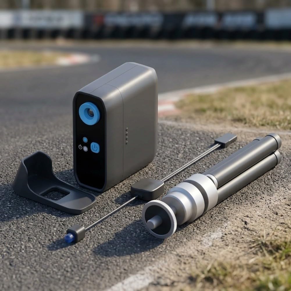 Timer da corsa in ABS con staffa magnetica per uso esterno