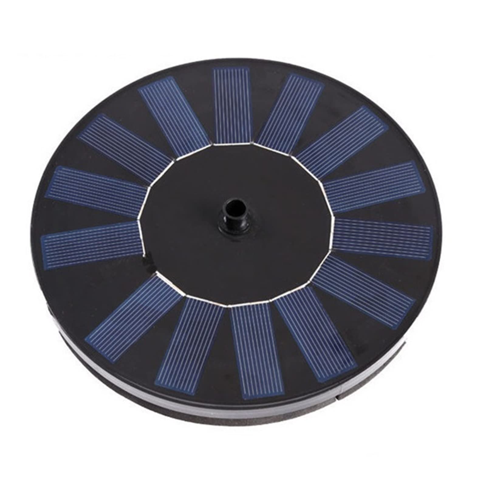 Floating Solar Fountain Waterfall Pool Pond Bird Bath Panel Powered Water Pump Lotus Garden Decoration Efficient Use Of Energy(16cm)