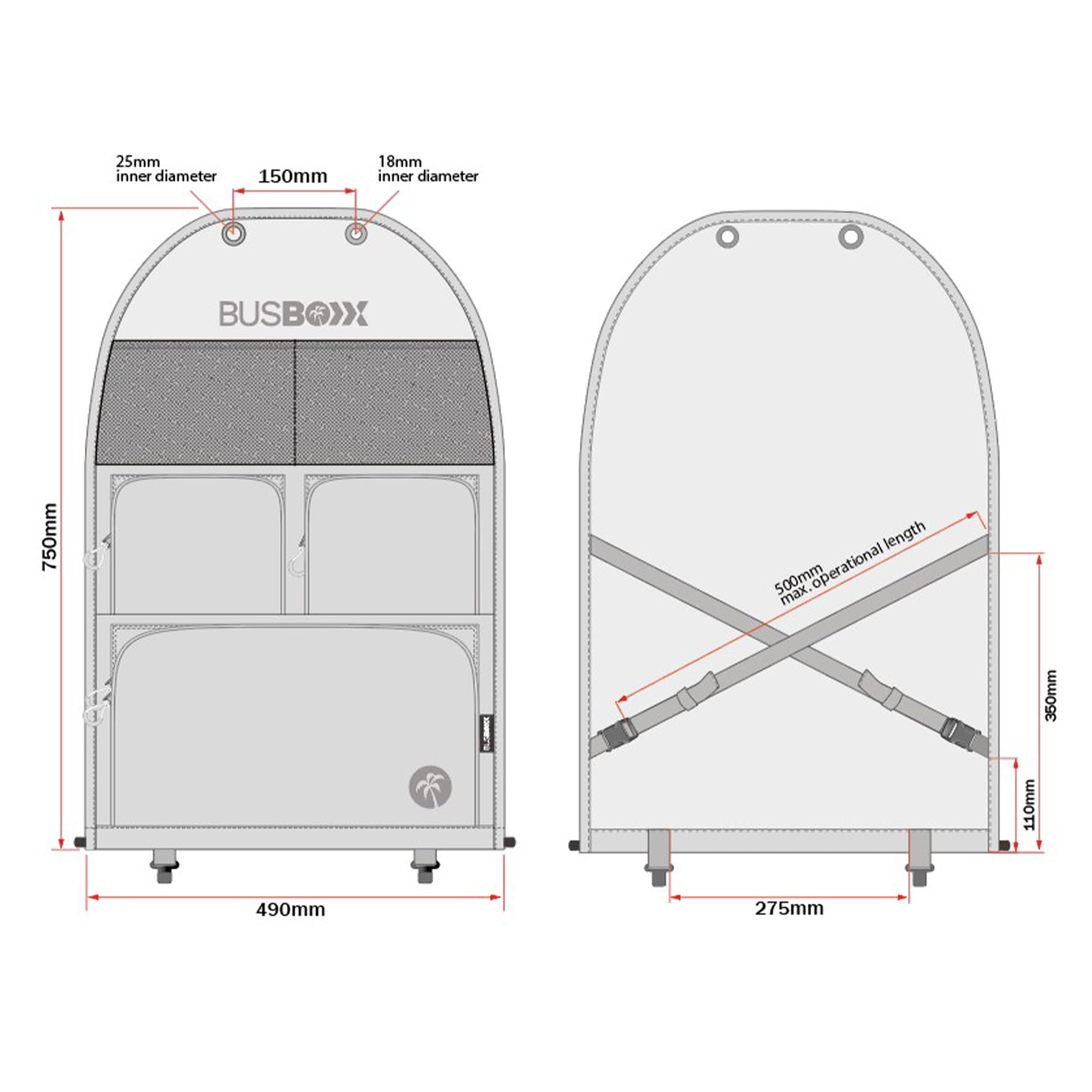 Bus-Boxx Sac de rangement utilitywallBOXX - Sacs et rangées de filet, espace de rangement et revêtement pour VW T5, T6, T6.1 Transporter (petit côté Bus-Boxx Sac de rangement utilitywallBOXX - Sacs et rangées de filet, espace de rangement et revêtement pour VW T5, T6, T6.1 Transporter (petit côté