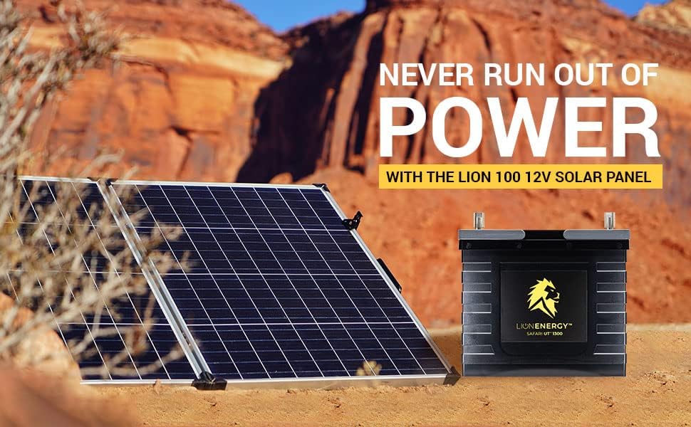 Lion Energy Safari UT 700 with solar panel