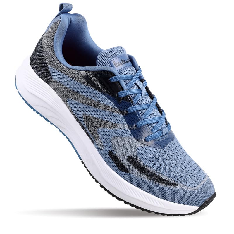 WALKAROO WS9109 Mens Comfortable Walking Shoes for Casual Wear and Regular use - Steel Blue (B0CMZW8XCP) Amazon Price History, Amazon Price Tracker