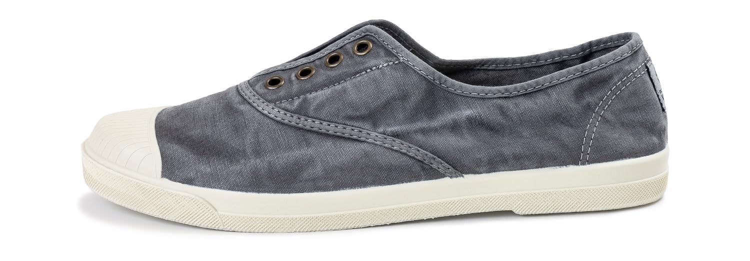 Natural World Eco 3102E Old Condor - Zapatillas de Lona Unisex de Algodón Orgánico | Suela de Caucho Natural | Fabricadas en España | Veganas
