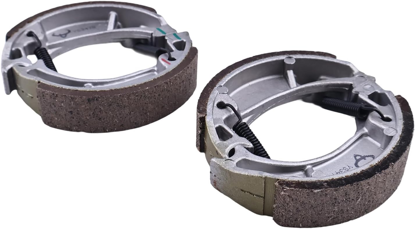 Front And Rear Brake Shoes Compatible for Honda CRF110F 2013-2024 CRF100F 2004-2013 CRF70F 2004-2012 CRF80F 2004-2013 06450-KYK-910