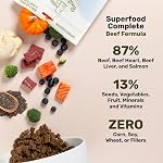 Superfood Complete, aliments pour chiens adultes séchés à l'air - Protéines élevées, Zéro remplissage, BADLANDS RANCH La nutrition des superaliments par Katherine Heigl (680 Grams, viande bovine)