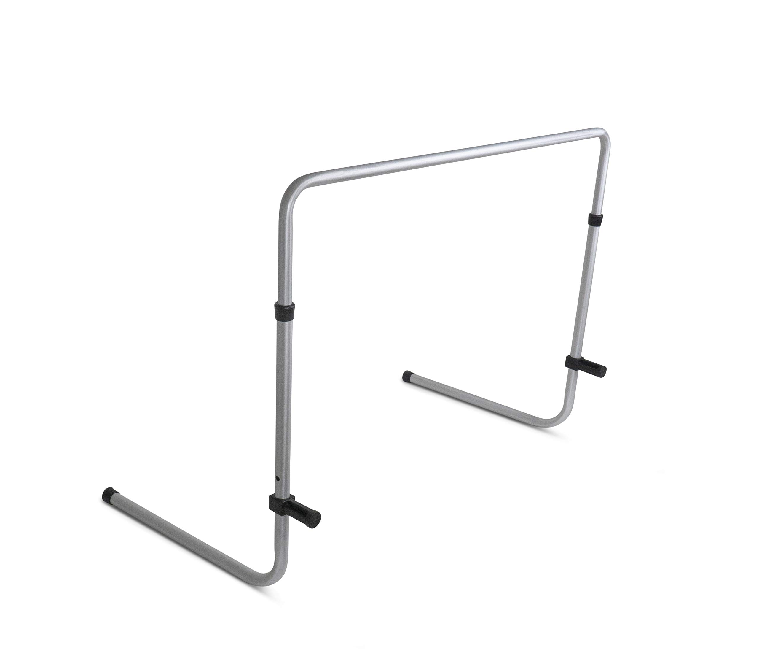 HAEST - Trainingshürde, Agility Hürde für Leichtathletik, Fußball & Kindersport, Höhenverstellbare Steh-Auf Hürde, klappbar, 55-85 cm