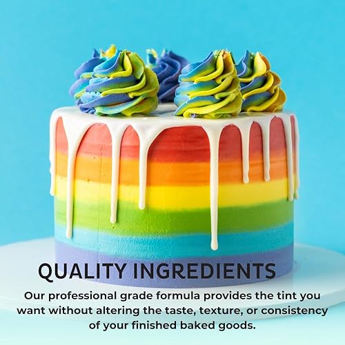 Miniatura 4 de Chefmaster Liqua-Gel - Colorante para alimentos, 0.70 onzas, aguacate