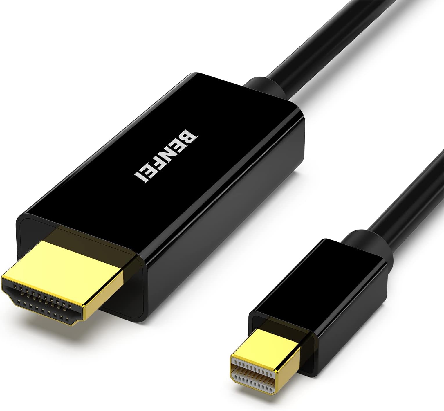 BENFEI Mini DisplayPort to HDMI Cable, 0.9 Meter Mini DP to HDMI Cable (Thunderbolt Compatible) with MacBook Air/Pro, Surface Pro/Dock, Monitor, Projector