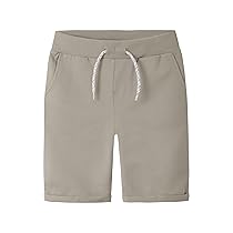 NAME IT Nkmvermo-Pantaloncini Lunghi da Donna Unb F Noos Felpati, Pure Cashmere, 146 Bambino