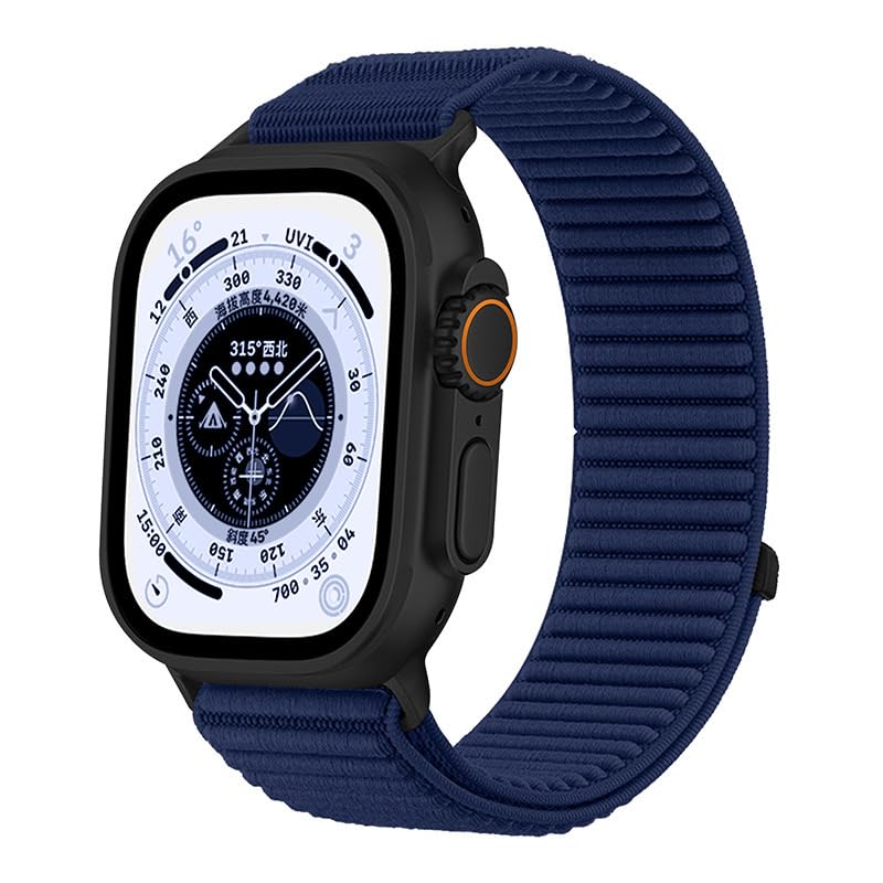 Image of Printme Nylon Sport Band Compatible with Apple Watch Band 44mm 45mm 46mm 49mm 42mm, Stretchy Trail Strap Elastic belt for iWatch Series 11 10 9 8 7 6 5 4 SE Ultra / 2 /3