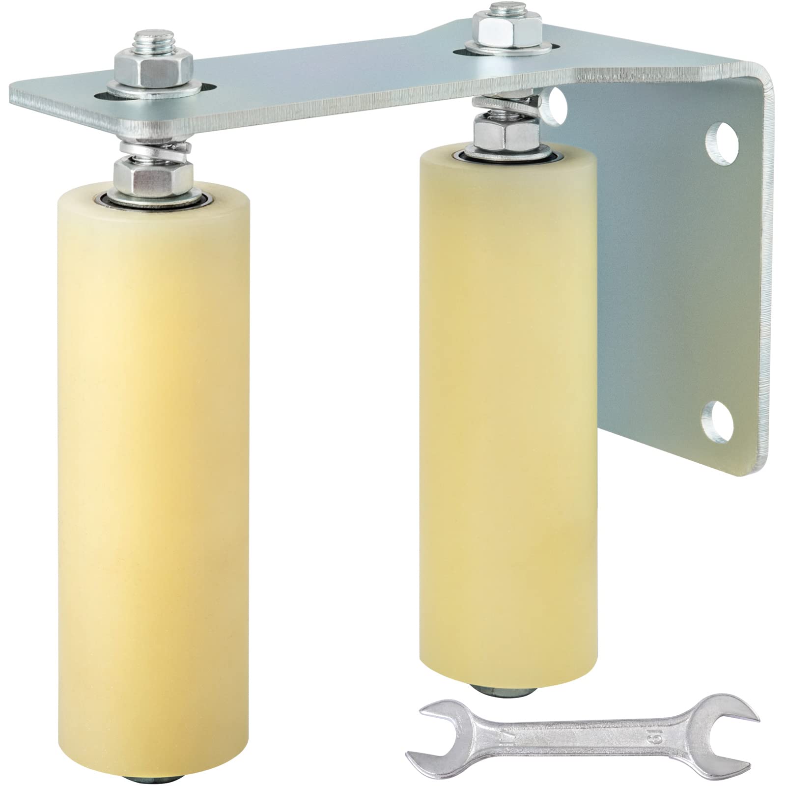 Buy ZIIAMG Gate Roller Guide 6 inch Sliding Gate White Nylon Roller