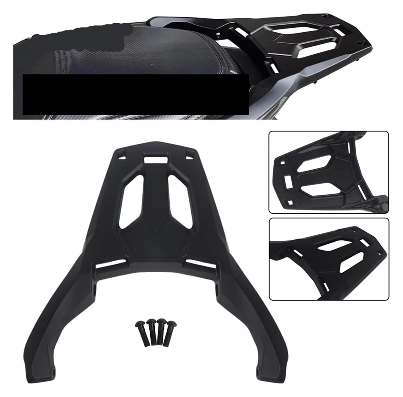Motociclo PortapacchiE Per FORZA 125 200 300 350 NSS350 NSS300 Per ADV350 2018-2024 Portapacchi Posteriore Supporto Per Mensola Di Carico Motociclette