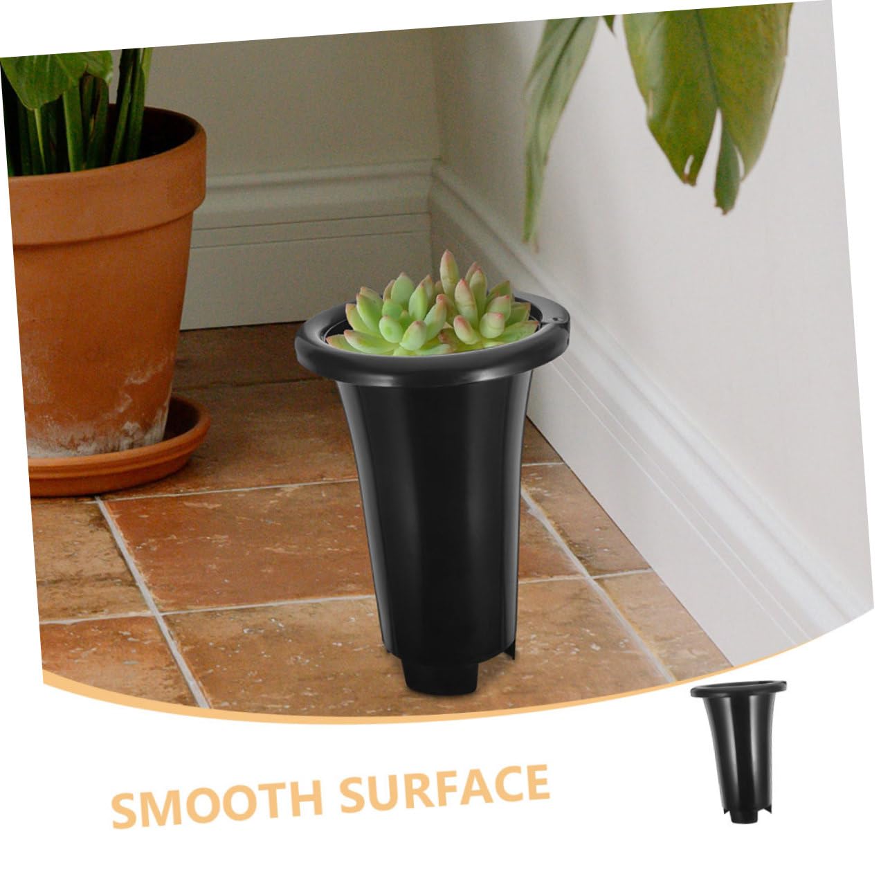 Toyvian 10pièces Jardinière Plastique Pots De Semis pour Plantes Extérieur Pots Extérieur pour Plantes De Pépinière pour Succulentes