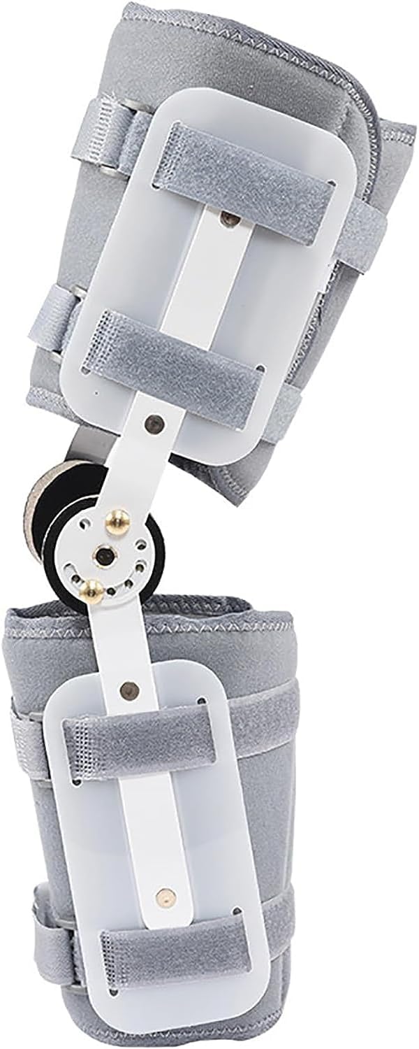 Elbow Support Immobilizer, Elbow Joint Fixed Brace with Adjustable Chuck, Adjustable Angle 60-180°, Left and Right Arm Universal, for Arm Fixation Repair After Surgery