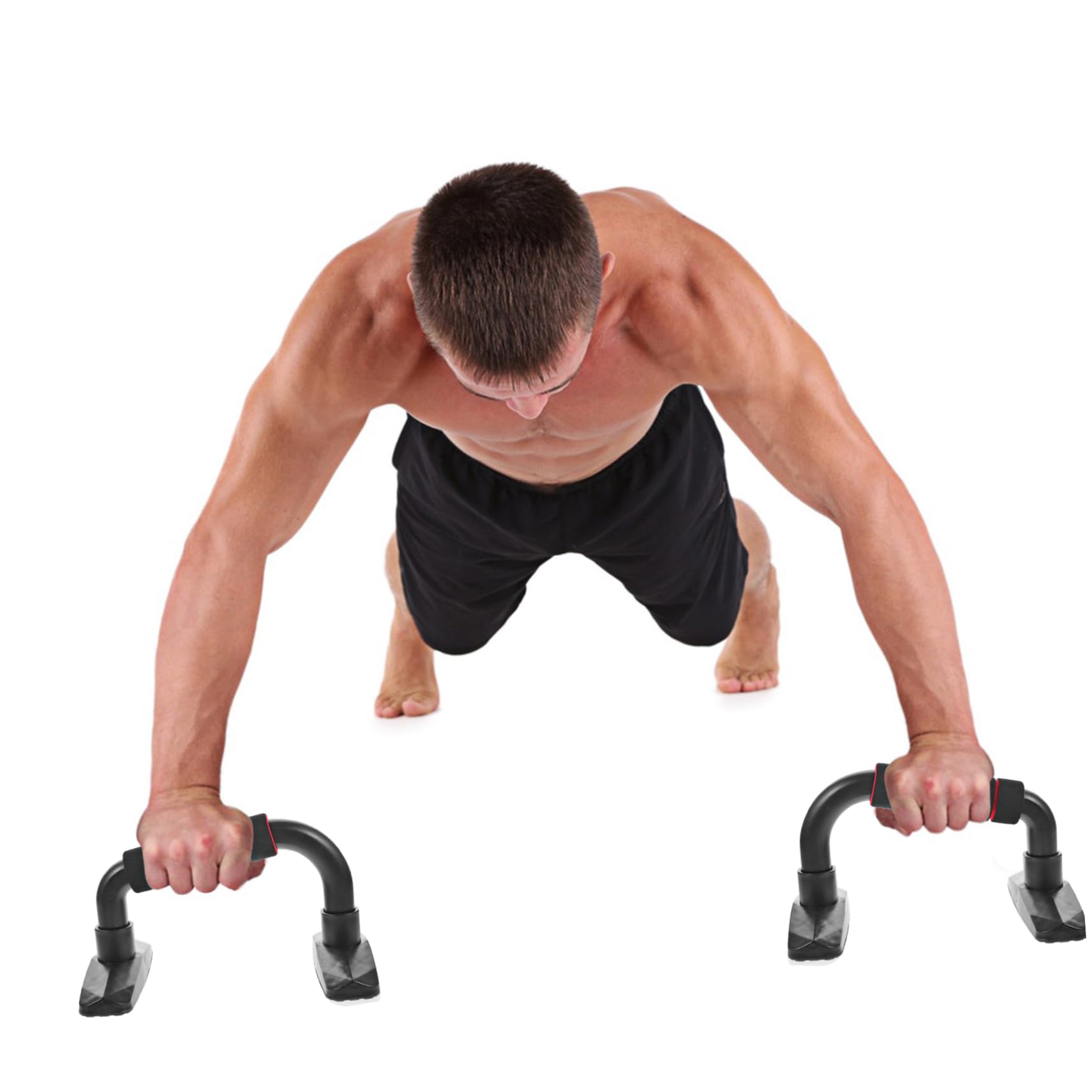 SUPVOX Home Ab Workout Equipment Push-up Bar Hand Grip Fitness Stand Push-tool