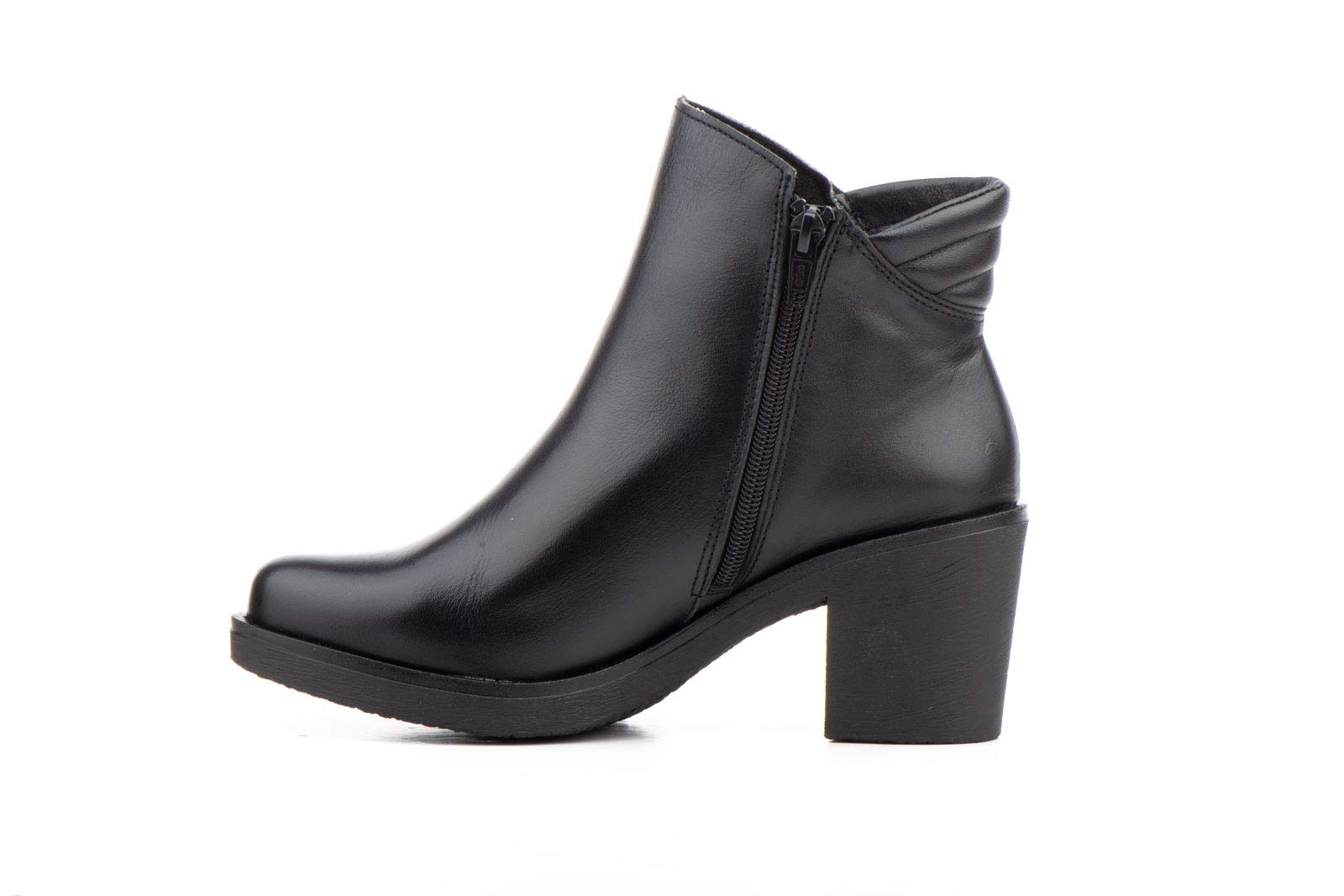 Botines mujer de piel con tacón o plataforma Botín cómodo de invierno y otoño Calzado artesanal de España tipo cuña o camperos en ante y cuero Elegantes e informales
