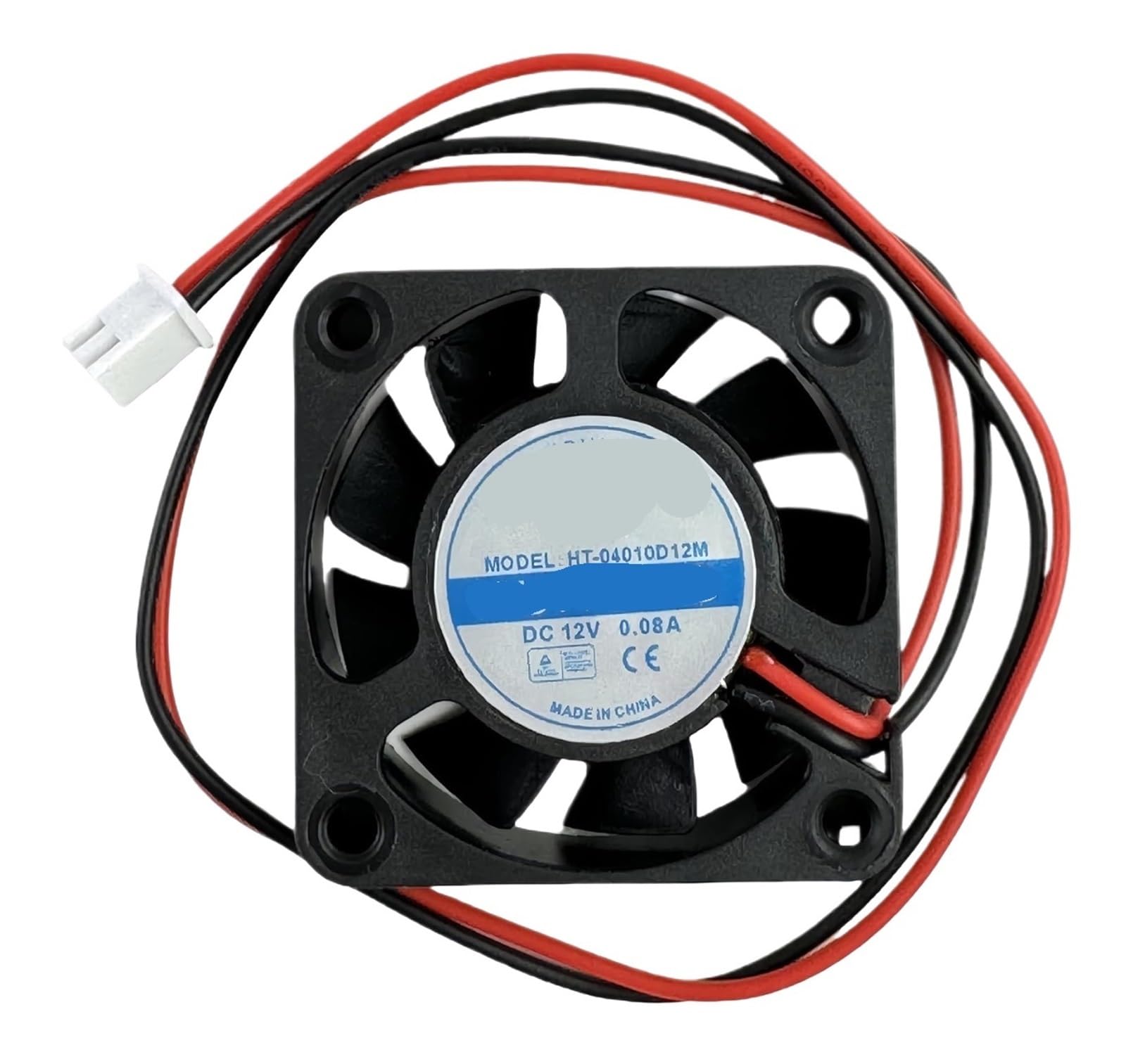 Gjexxptst One Color 4010 Ht-04010D12m Dc12v 0.08A 40 * 10Mm Cooling Fan