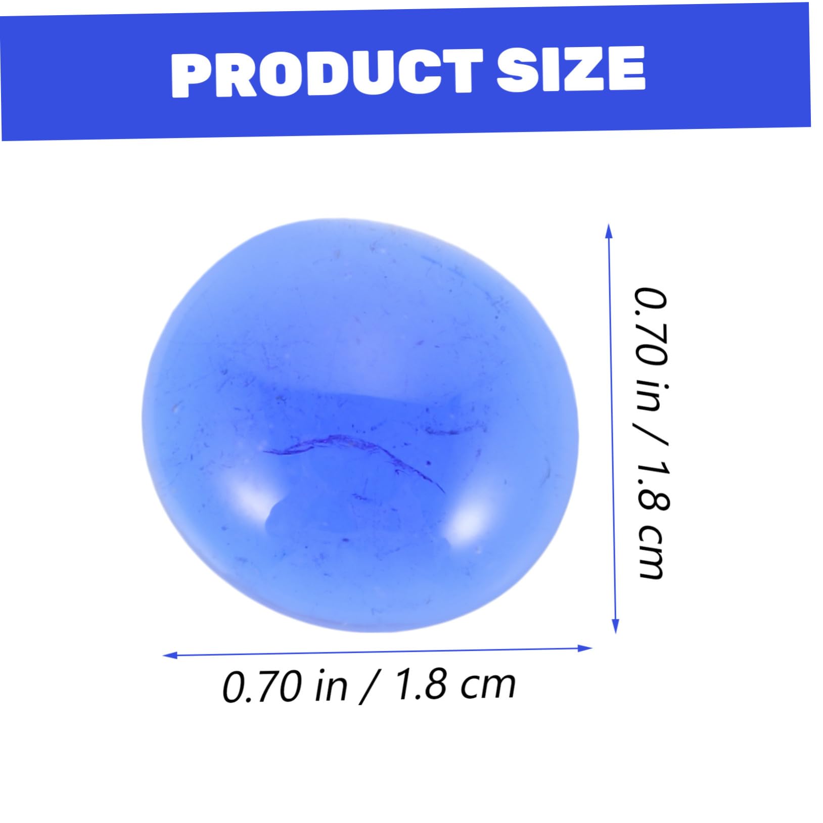 de Décoratives Bleu Profond Galets pour Aquarium Ignifuges pour Foyer Cheminée et Bassin Ornements Durables et Réutilisables pour Décoration Intérieure et Extérieure