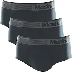 Kit 3 Cuecas Slip Mash Microfibra Sem Costura 713.02