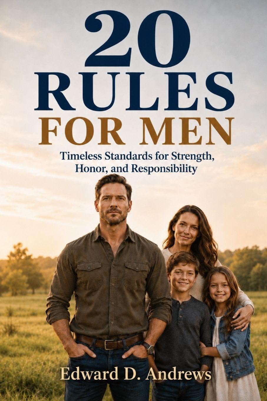 20 RULES FOR MEN: Timeless Standards for Strength, Honor, and Responsibility (20 Rules for Life)