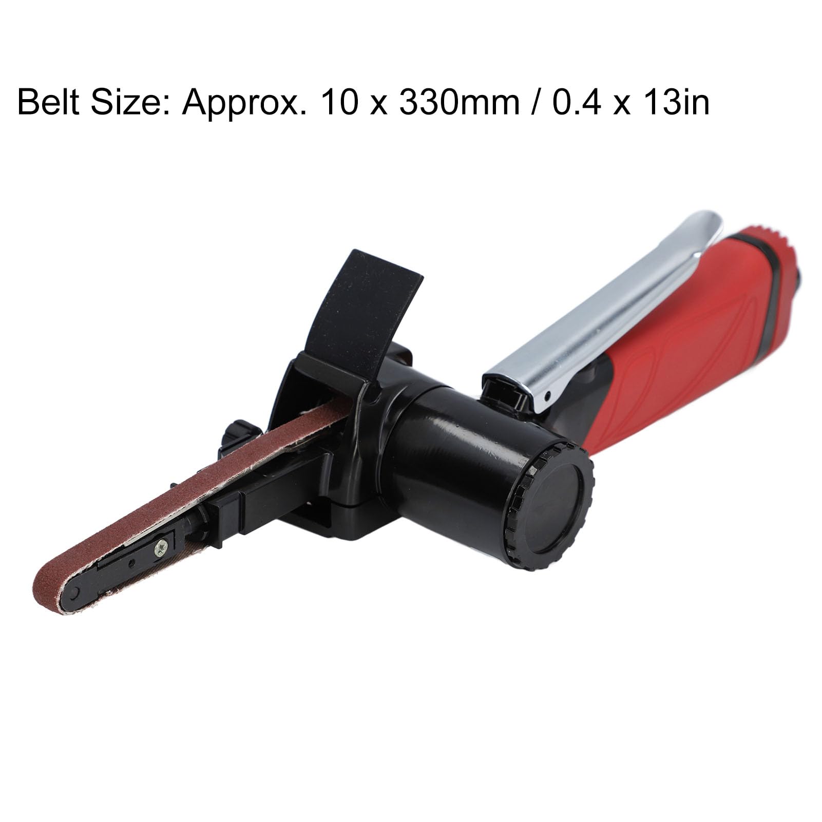 Air Belt Sander, 1/4 Inch Mini Belt Sanders for Woodworking Metal Working, Weld Joints Polishing Pneumatic Tools