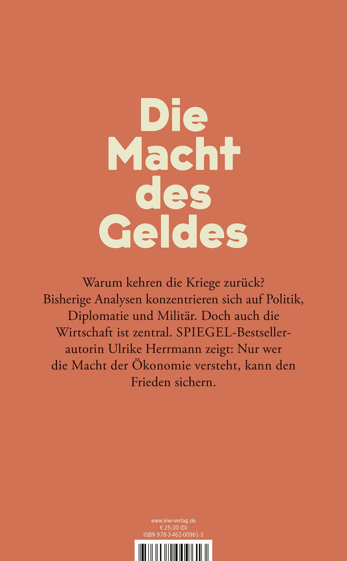 Geld als Waffe: Wie die Wirtschaft über Krieg und Frieden entscheidet | Von der Autorin des SPIEGEL-Bestsellers "Das Ende des Kapitalismus"