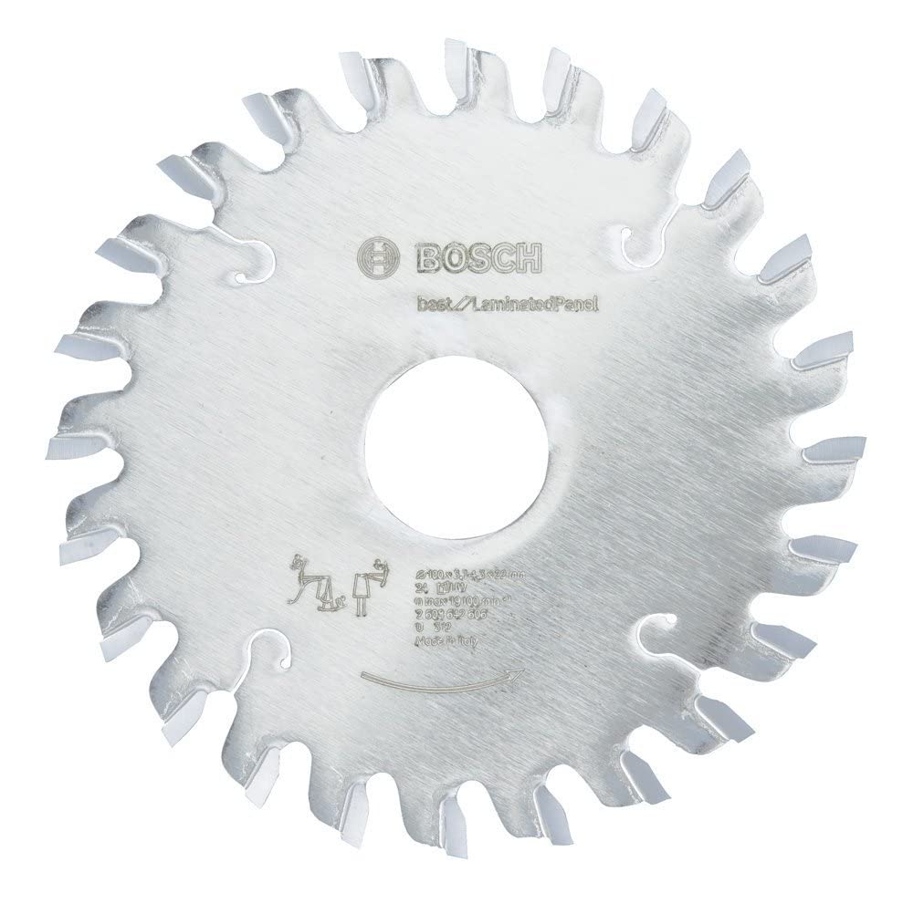 Bosch Vorritzblatt konik, Laminated için en iyisi panel, 100 x 22 mm, diş sayısı 24, 1 adet, 2608642606