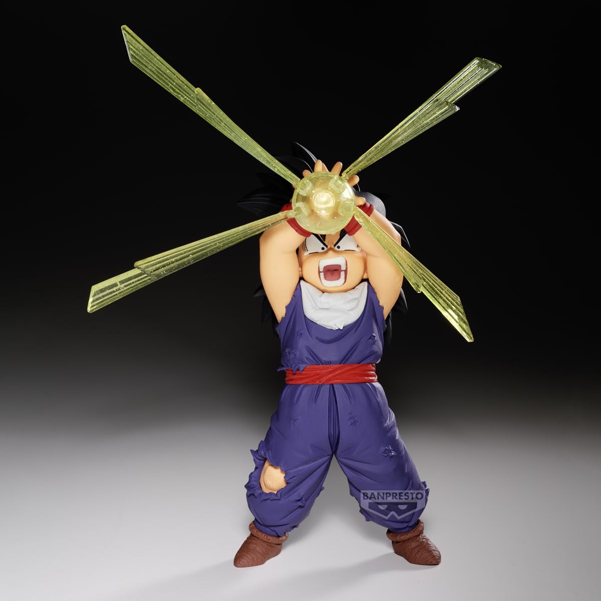 Banpresto BP29377P Action Figure Gohan III Dragon Ball Z, Gxmateria 12 cm, multicolore, statuetta da collezione, ideale per i fan dell'Anime Dragon Ball Z