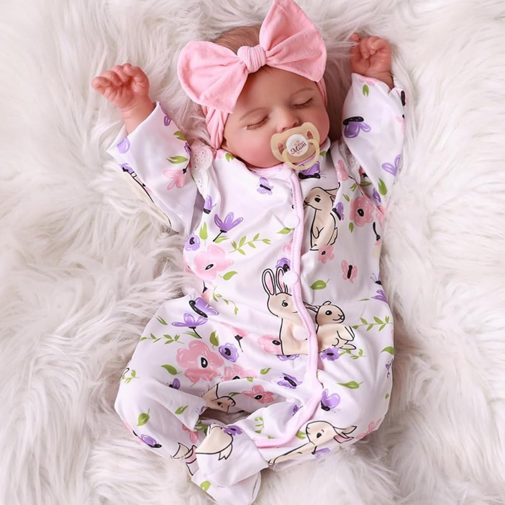 Amazon | Lonian Reborn Babies Dolls 18インチ リアルな新生児 眠って
