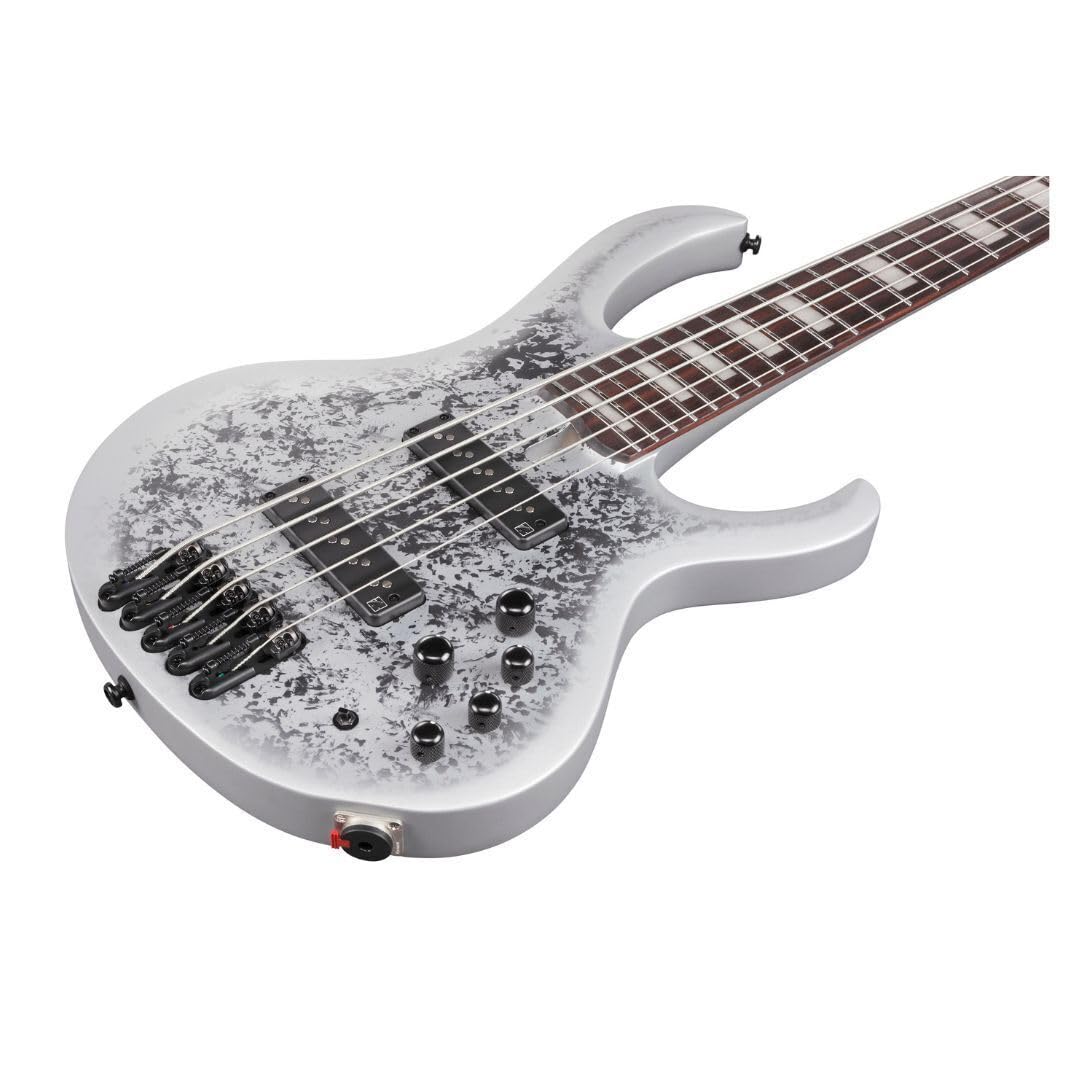 Ibanez BTB25TH5-SLM Silver Blizzard Matte - Gitara basowa 5 strunowa