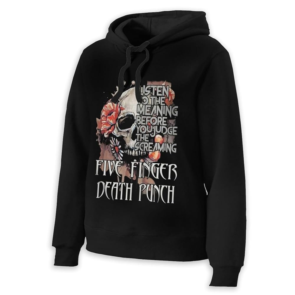 Amazon.com: Five Finger Rock Death Punch Band Womens Hoodie
