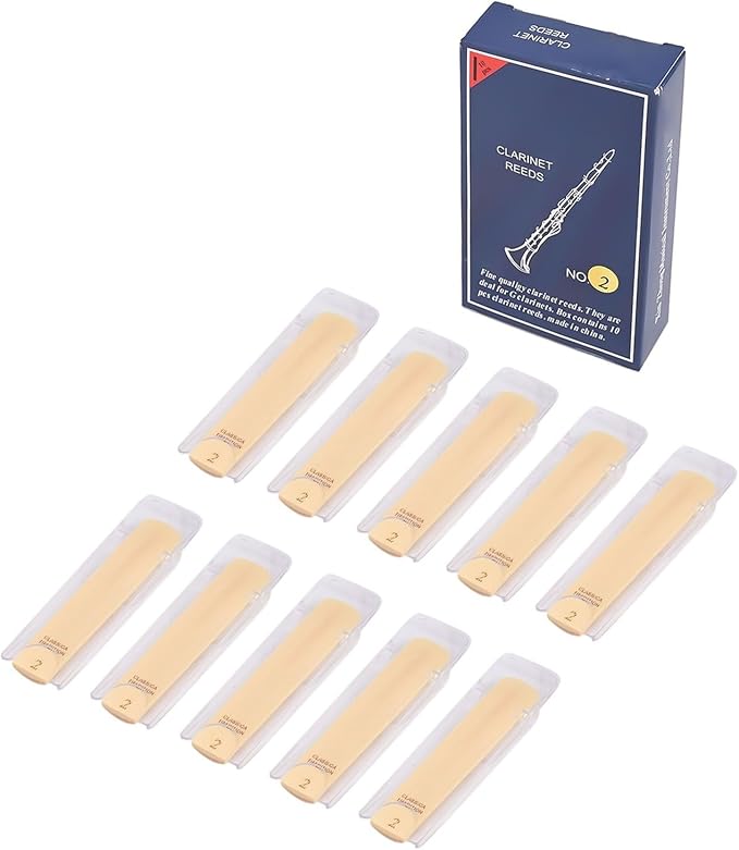 10Pcs Bb Reeds, Reeds Strength 11 5 3 5 Premiums