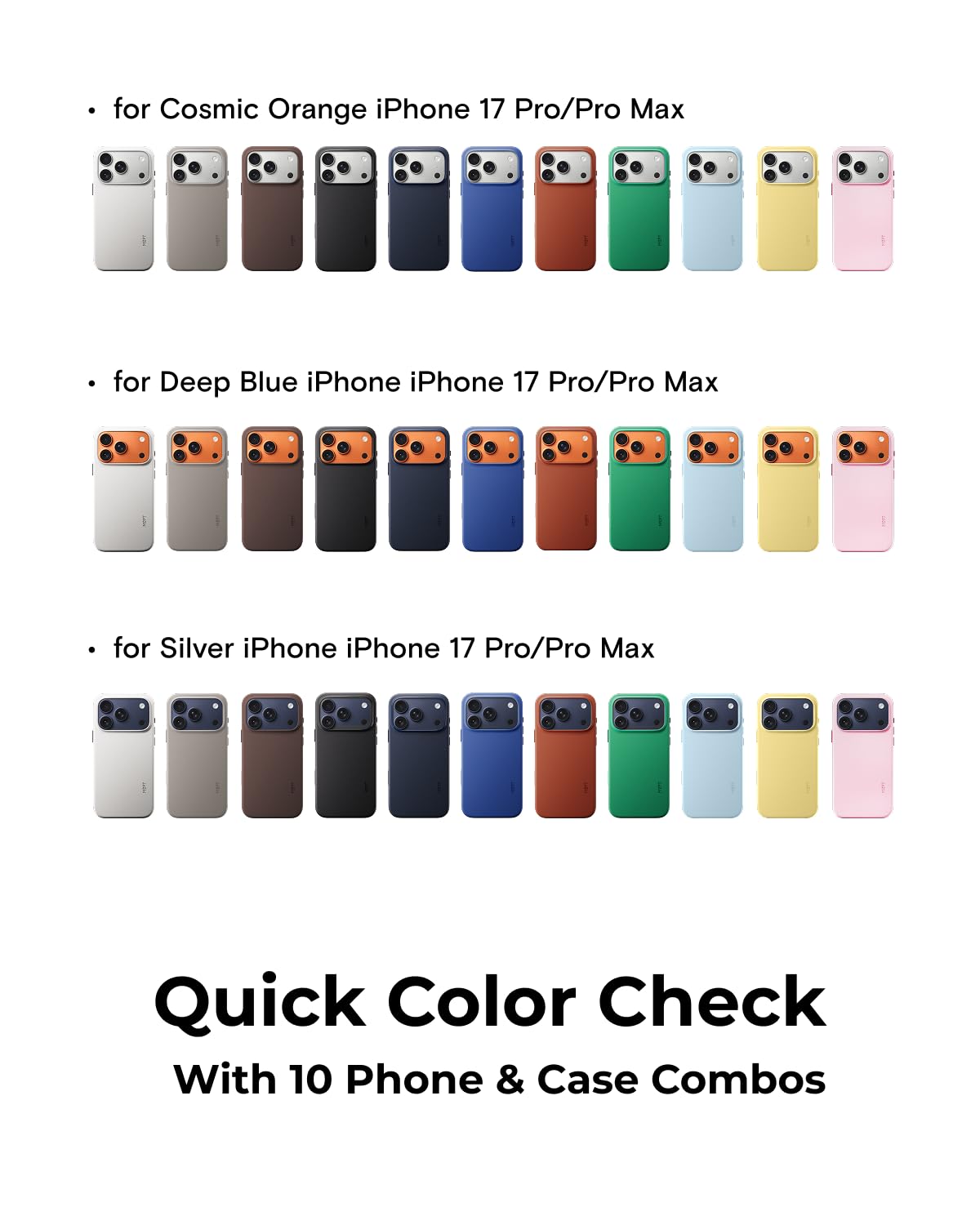 MOFT MOVAS wegańskie etui na telefon iPhone 17 Pro Max, pokrowiec skórzany z magnesem, miękkie zatrzaśnięcie, zachowanie koloru, odporne na plamy, łatwe do czyszczenia, jasnoróżowe