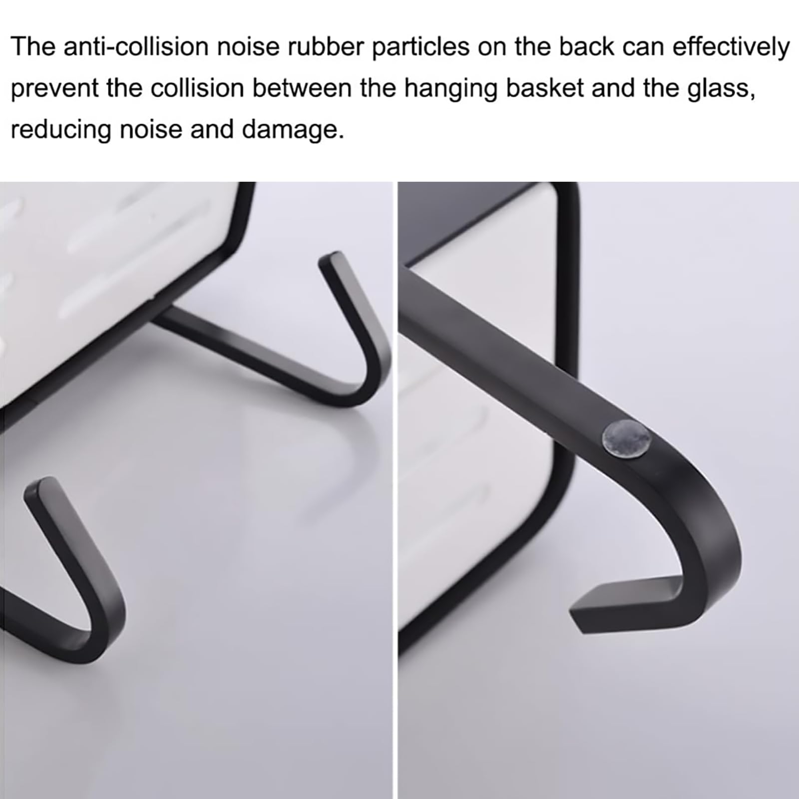 Organizador de ducha colgante de acero inoxidable con ganchos, resistente al óxido, impermeable, no necesita taladrar, estantes de ducha sobre la puerta para organización del baño