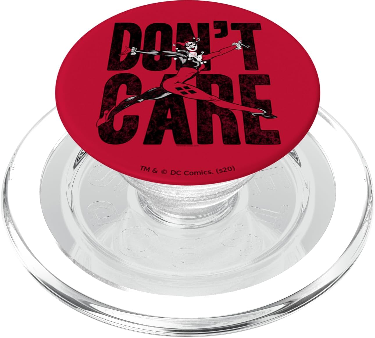 Harley Quinn Don't Care PopSockets PopGrip for MagSafe