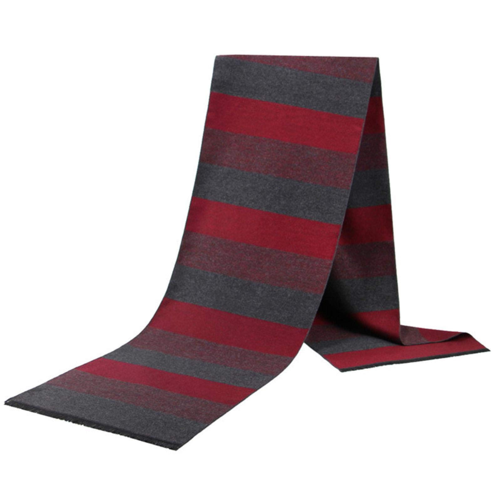 Bufanda de invierno a cuadros para hombre, resistente al viento y cálida, de algodón, suave, casual, bufanda de negocios para hombre, talla 21, 631