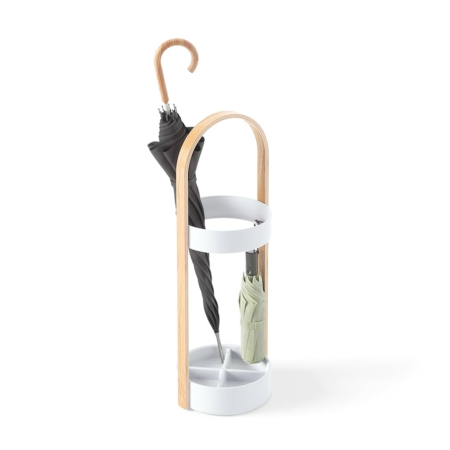 Amazon.com: Umbra Bellwood Umbrella Stand, White/Natural