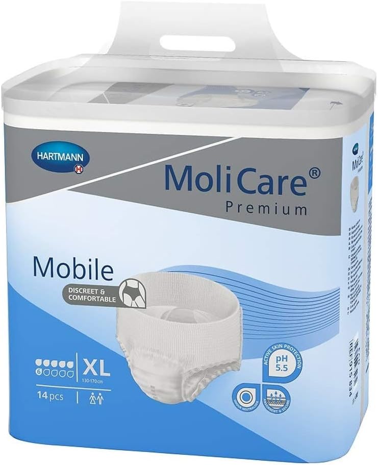 MoliCare Mobile Underwear, Extra, X-Large, Pack/14