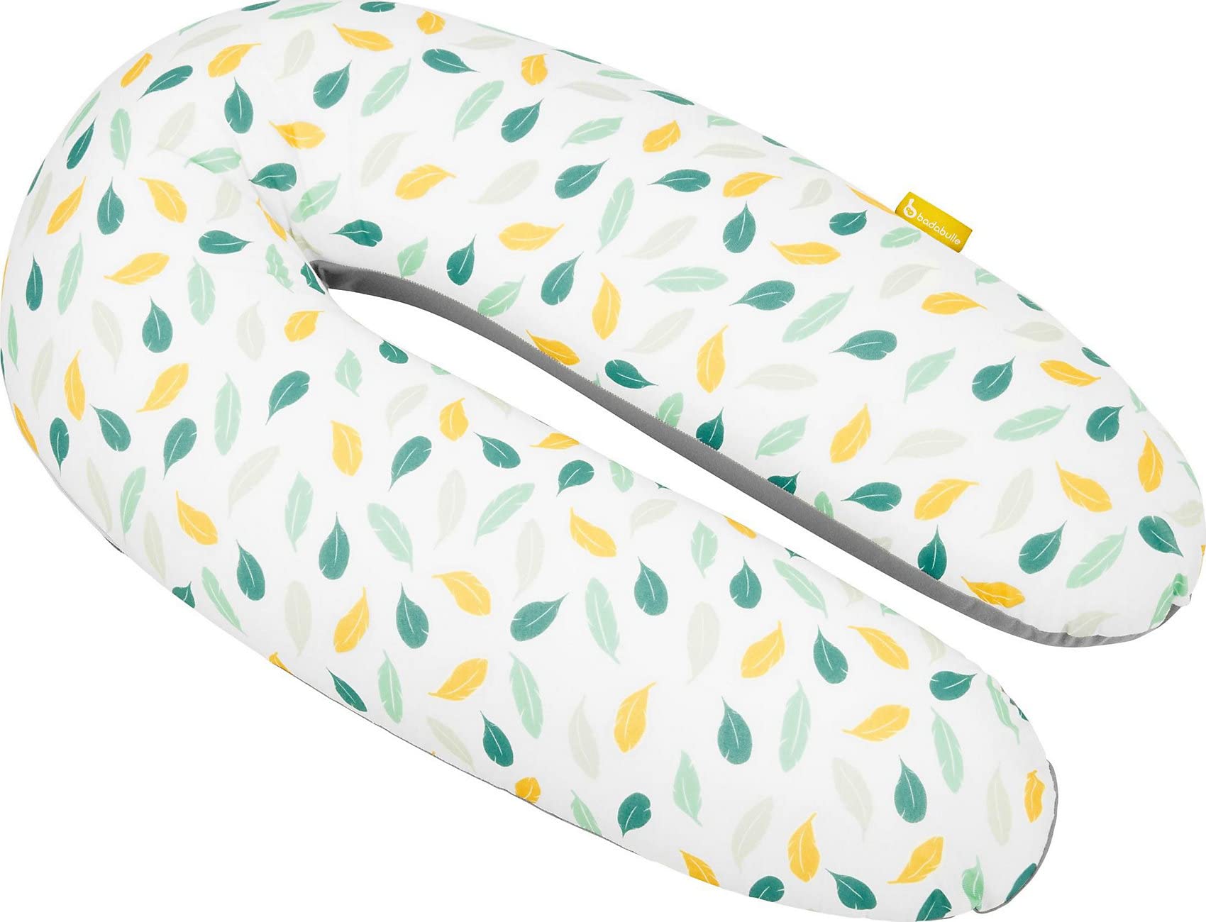 Badabulle Coussin de maternité Évolutif - 2 en 1 - Coussin d'Allaitement - Plumes