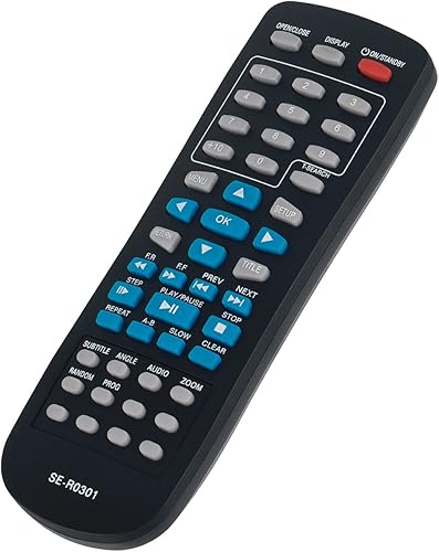 Miniatura 3 de SE-R0301 Reemplazo de control remoto SER0301 para Toshiba DVD Player SD-4100 SD-4200 SD-4200KC SD-4200KU SD-K790KU SD-4100KU SD-4300 SD-4300KU