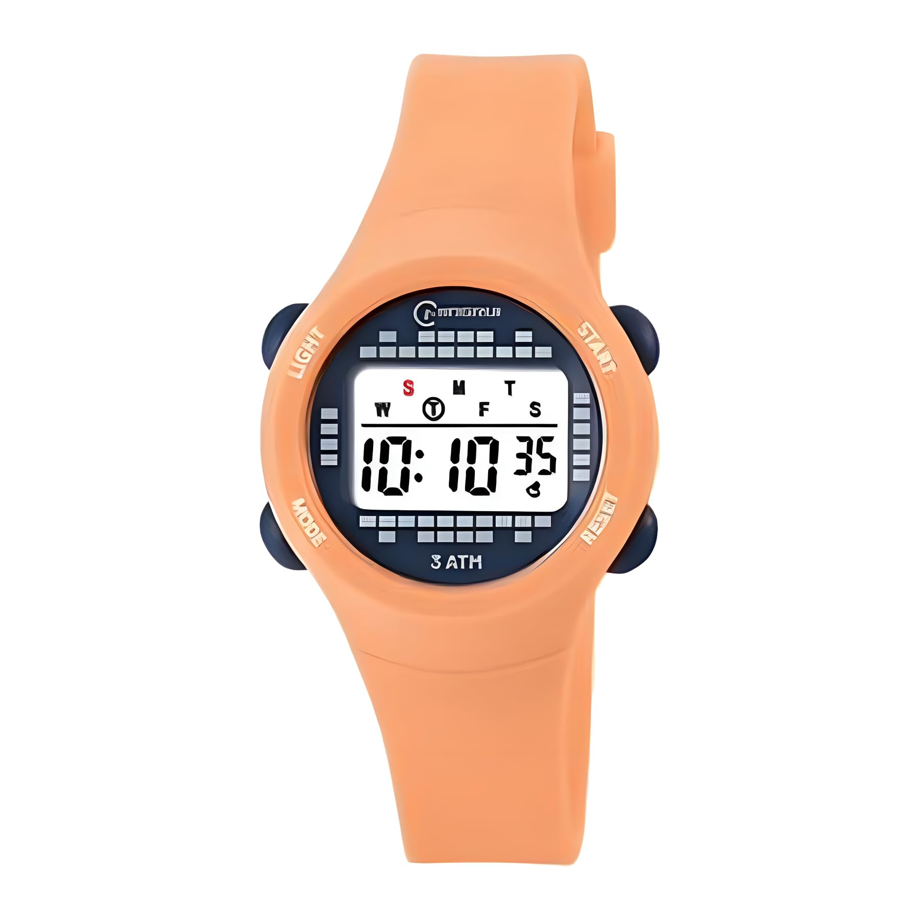 WISHKEY Cool Digital LCD Watch, Wrist Watch with Silicone Straps for Kids, Multifunctional Stylish Dial Watch, Inbuilt Luminous Light Display Watch, Multiple Features Button, (Pack of 1, Blue) (B0D5YQJVBJ) Amazon Price History, Amazon Price Tracker