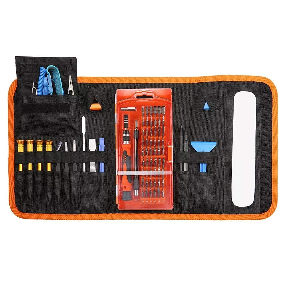 PanduoScrewdriver Set 84 In 1 Precision Screwdriver Set Magnetic Repair Tool Kit For Mac Book Pad Professional Repair Tool (Color : Multicolors, Size : 84 in 1)