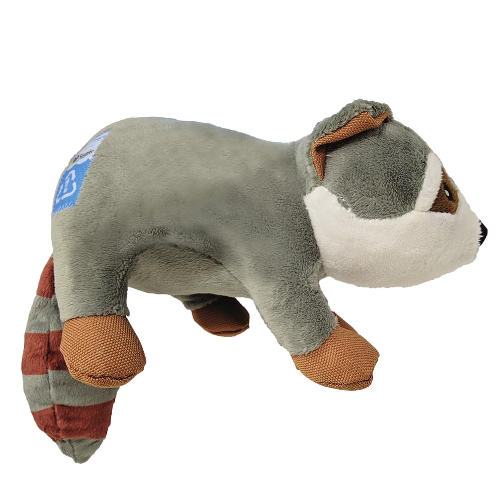 Amazon.com: Spunky pup Clean Earth Plush Raccoon | Made from 100