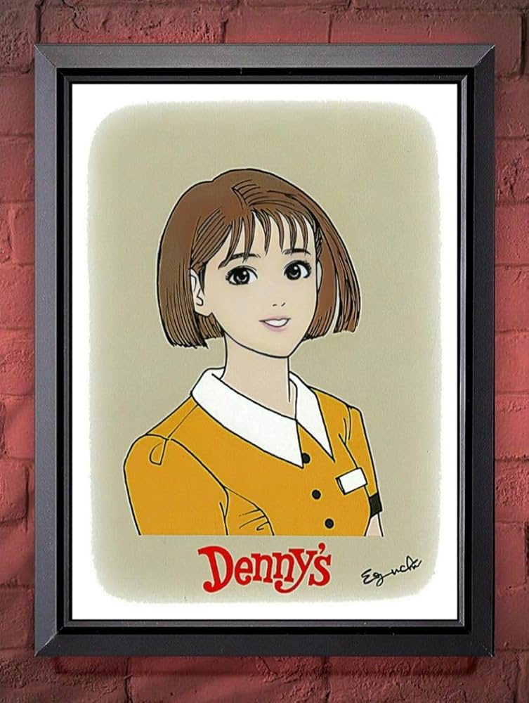 江口寿史版画複製原画「Denny’s」直筆サイン入り 江口寿史版画複製原画「Denny's」直筆サイン入り Denny_s_1fc2b05a