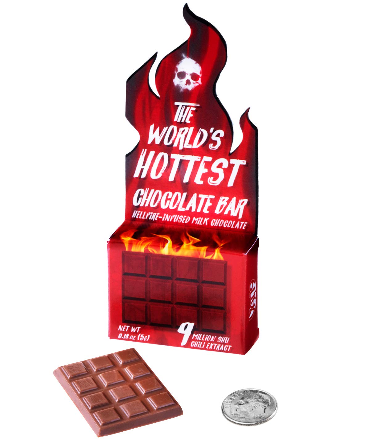 World's Hottest Chocolate Bar: Super spicy chocolate made with 9 million SHU. From Vat19.