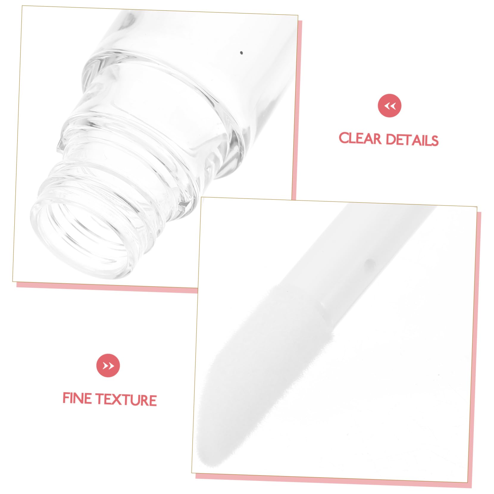 VALICLUD 15 Piezas Labial Vacías y Recargables Balsamo Labial con Práctico y Portátil para Diy Cosméticos