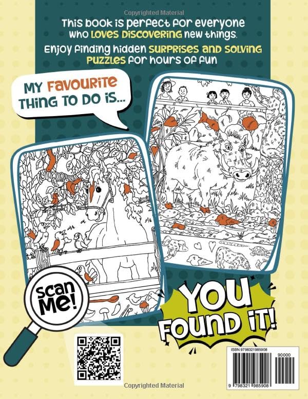Zoo Hidden Objects Picture Book: Check Your Observation Skills with Amazing Challenge Coloring Activities Seek & Find The Object Puzzles For Adults - Image 2