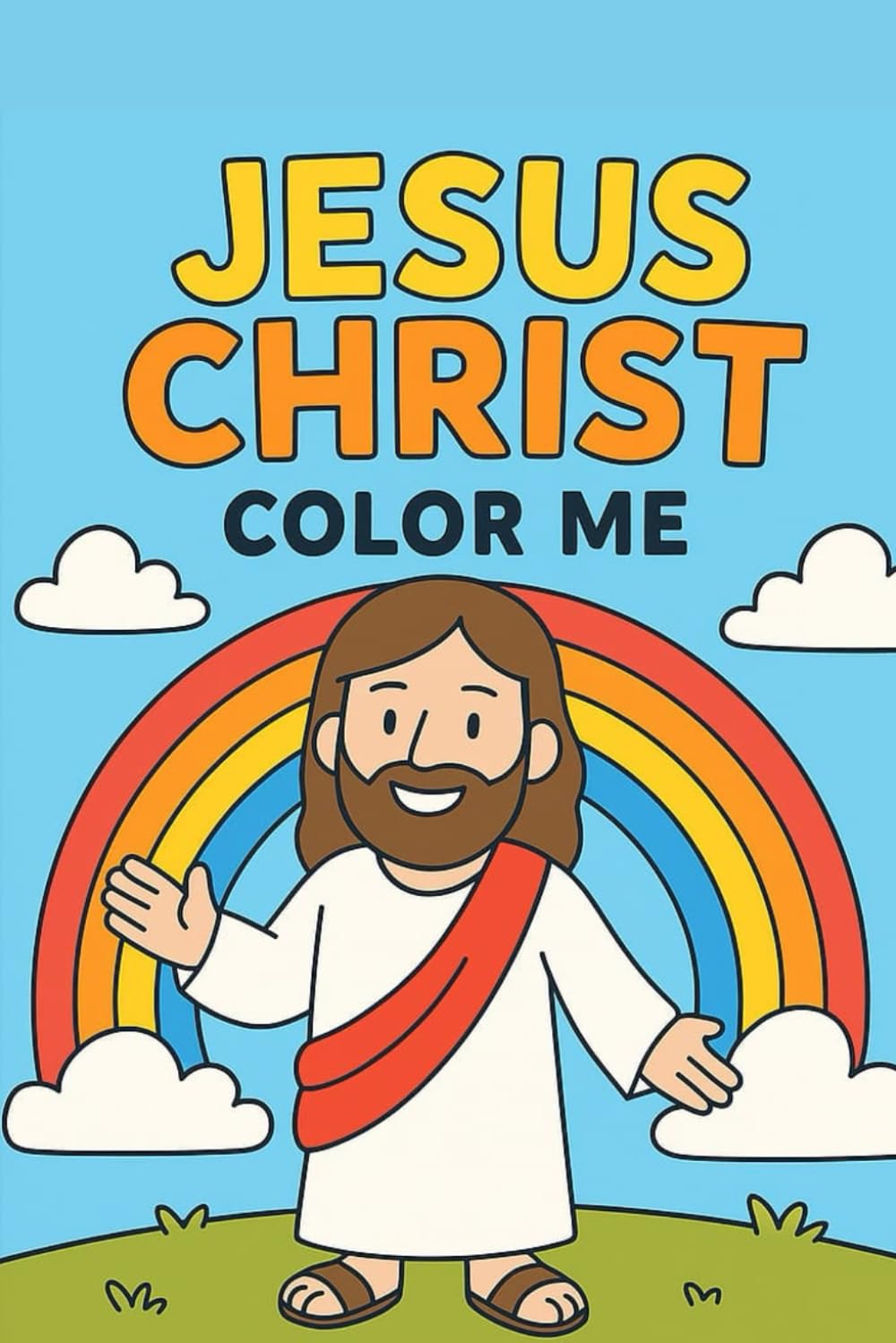 Jesus Christ: coloring book