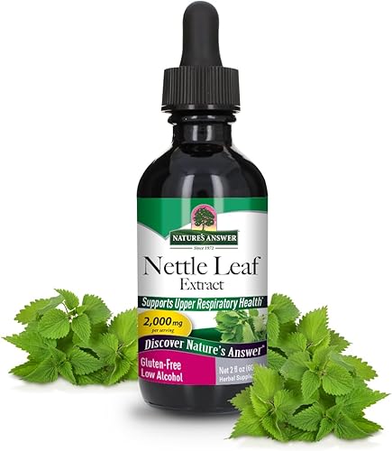 Miniatura 1 de Nature 's Respuesta Nettle Leaf con orgánico Alcohol, 2-fluid onzas