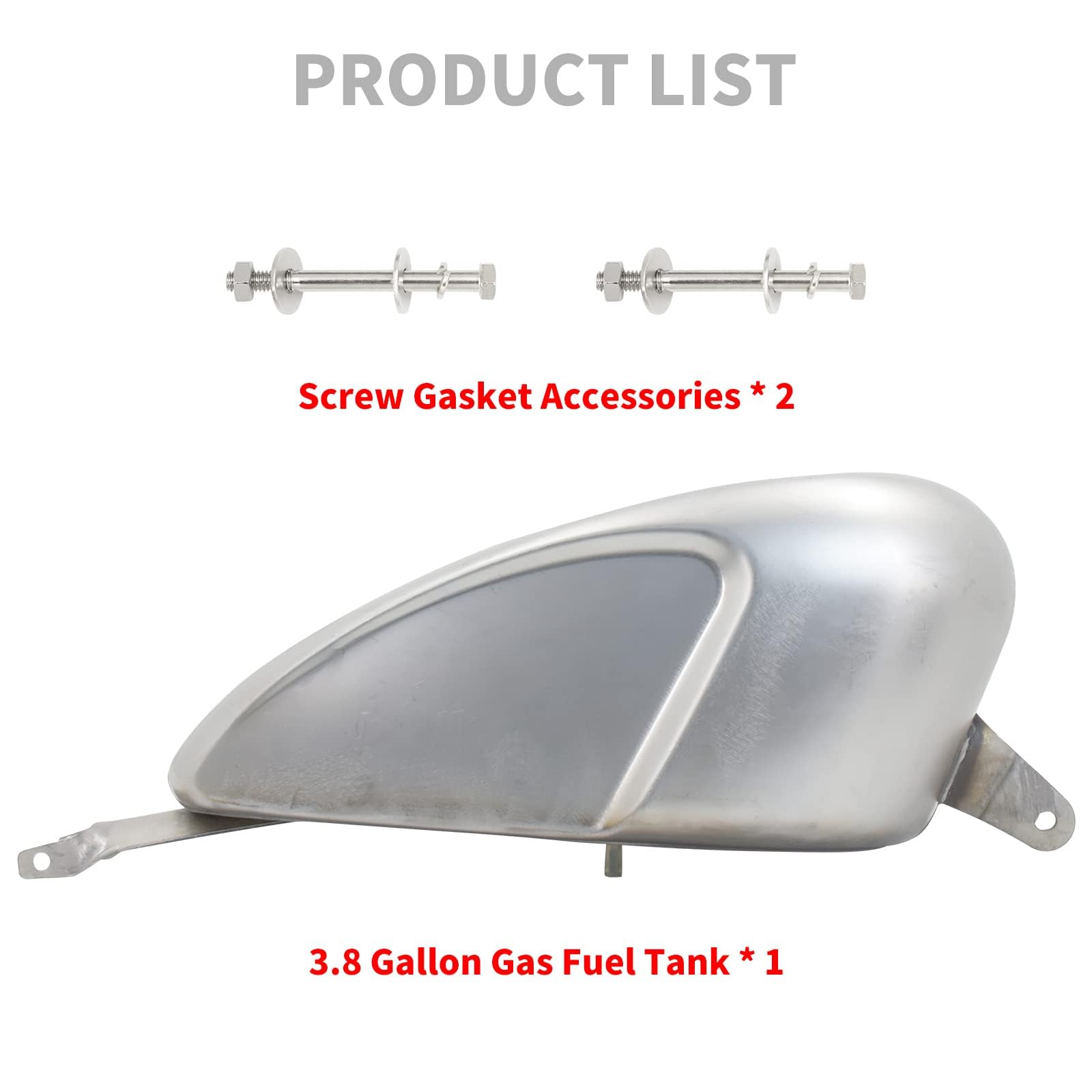 Amazon | HCmotorku オートバイ 3.3ガロン 燃料タンク 12.5L