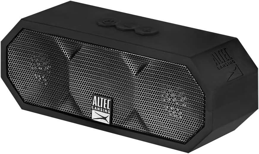 Altec LansingThe Jacket H2O Rugged Bluetooth Speaker Black, IMW457-BLK, IMW457_BLK
